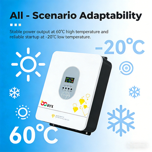 ระบบไฮบริดโซลาร์เซลล์ 4kw 6kw 10kw 11kw 8kw 12kw 16kw 22000VA MPPT คลื่นไซน์บริสุทธิ์ แบบออฟกริด พร้อมแบตเตอรี่ลิเธียม AW-81 คลื่นไซน์บริสุทธิ์ - Product Image 3