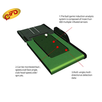 IFD Intérieur Golf Projection Infrarouge Sports Loisirs Et Divertissement Simulateur Golf Jeux Euqiment