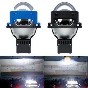 Faro Delantero con Lente de Proyector Bi-LED Láser de 3 Pulgadas, 120w, Luz Auxiliar LED de Alta Intensidad, Focos LED, Faros LED para Vehículo - Product Image 2