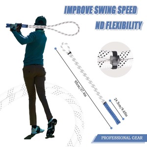 Cuerda de Entrenamiento de Swing de Golf, Corrector Portátil para Principiantes, Ayuda de Práctica en Interiores/Exteriores, Cuerda de Entrenamiento de Swing de Golf - Product Image 4