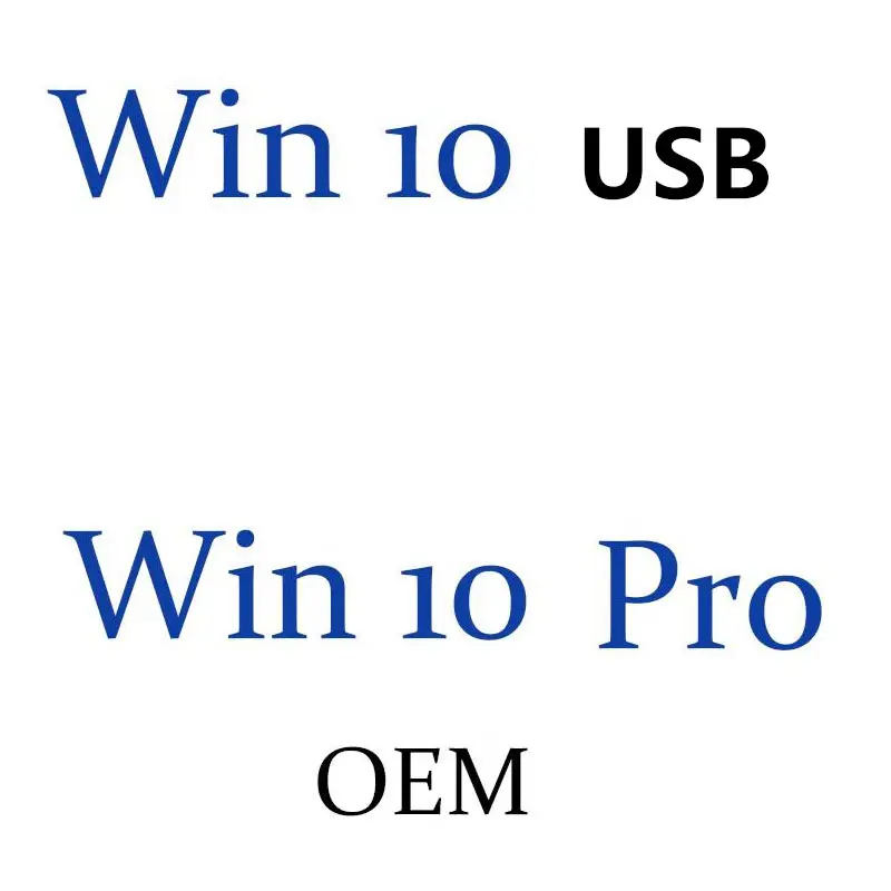 Genuino Win 10 Pro OEM pacchetto completo USB vincere 10 DVD professionale vincere 10 DVD spedizione veloce