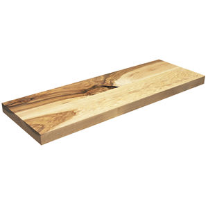 Hiccoréen — étagères murales de rangement, 2 pièces, en bois <span class=keywords><strong>massif</strong></span>, étagère flottante, affichage - Product Image 1