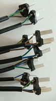 Stecker-Stanzklemmenmaschine mit Vibrationsplatte, automatische 3-Pin-Stecker-Crimpmaschine