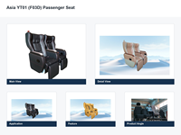 Siège passager pour autocar et minibus Asia YT01 (F03D) - Conception durable