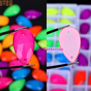 Cristales de Iridisencia de Color Neón para Coser, Accesorios de Costura DIY, Diamantes de Imitación - Product Image 4