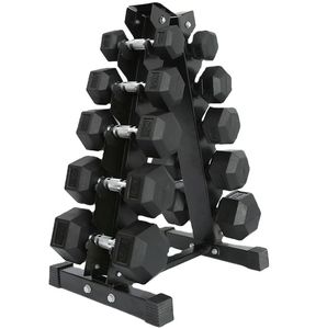 Usine Hotsale Home <span class=keywords><strong>Gym</strong></span> Fitness Equipment 10kg Haltères hexagonales en caoutchouc de fonte pour l'exercice d'haltérophilie - Product Image 1