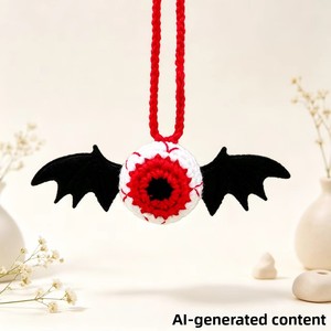 Éxito de Ventas Transfronterizo: Fantasma de Halloween, Calabaza, Duende y Hada de la Muerte, Regalos Divertidos de Ganchillo Hechos a Mano y Decoraciones de Escritorio - Product Image 6