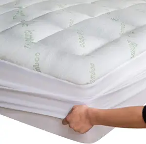 Полная накладка на матрас, толстая охлаждающая дышащая подушка-накладка для снятия боли в спине, Топпер с глубоким карманом