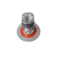 Meule diamantée non revêtue Pagoda pour le brasage de petites lames de scie, le perçage, le rainurage et la gravure de carreaux, marbre et maçonnerie M10/M14