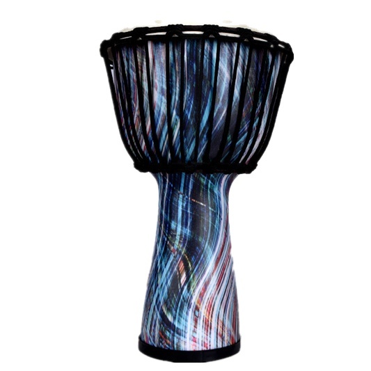 High Quality New Patterns 10 Inch Fiberglass Adult Professional African Drum Sound Quality Upgrade Tunable Djembe