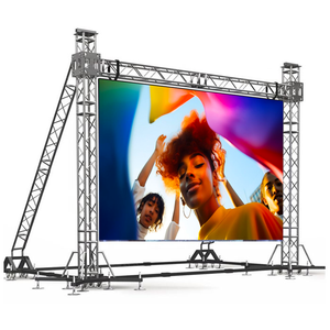 จอ LED ให้เช่าสำหรับเวที P3.91 สำหรับใช้งานกลางแจ้ง กันน้ำ 7680Hz อ่านได้แม้กลางแดด 170 °   แผงไฟ LED มุมมองกว้างสำหรับงานคอนเสิร์ตสด - Product Image 6