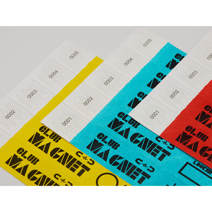 [AnyWristband] Bracelets de contrôle d'accès anti-effraction avec adhésif puissant, bracelets TYVEK de couleur unie, 25 mm (1 pouce) - Product Image 1