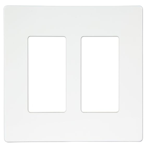 Screwless Tấm tường trang trí Outlet bìa cho chuyển đổi ánh sáng chúng tôi tiêu chuẩn <span class=keywords><strong>2</strong></span> gang chuyển đổi tường màu trắng tấm phù hợp với phòng khách phòng ngủ - Product Image 1
