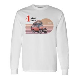T-shirt a maniche lunghe per avventure fuoristrada con trazione integrale FJ70 - Product Image 1