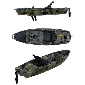 Nuovo Arrivo 2025 Kayak a Pedali Modulare da 10 Piedi con Pinna Rimovibile in Due Sezioni Canoa in Plastica per <span class=keywords><strong>Sport</strong></span> Acquatici - Product Image 2