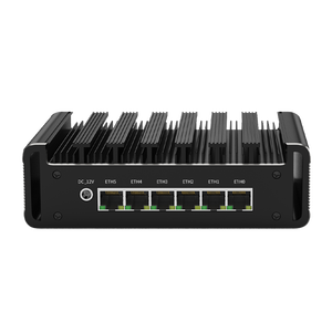 BKHD a buon mercato fanless G31 i3-1115G4 Router morbido 6 xi226 2.5G LAN DDR4 Mini PC pfSense computer industriale supporta Pfsense MikROS - Product Image 1