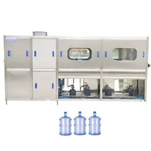 Auto 5 Gallon Bottle Pure Drinking Water Washing Filling Capping Sealing Machine