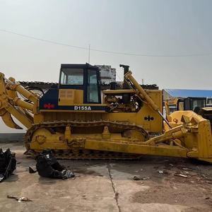 Bulldozer Usado Komatsu D155A de Japón, para Trabajos Pesados, Movimiento de Tierras, Construcción de Carreteras y Desbroce de Terrenos - Product Image 1