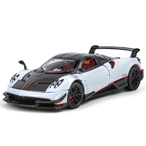 Modellino Auto in Lega XHD Huayra <span class=keywords><strong>1</strong></span>:<span class=keywords><strong>24</strong></span> con Meccanismo Pull-back, Suoni e Luci Mobili, Batteria a Bottone <span class=keywords><strong>1</strong></span>.5V - Product Image 1