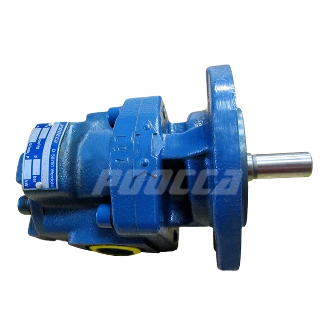 POOCCA Hydraulic Gear Pump Kracht KF Series KF1/4-KF1/24 High Pressure External Cast-iron Cover Flange Mounting