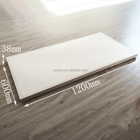 Plafonnier LED à montage en surface facile à installer, 220V AC, câblage direct, design fin pour remplacement de plafond suspendu