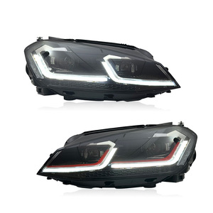Conjunto de <span class=keywords><strong>Faros</strong></span> LED de Larga Duración con DRL Integrado y Señal de Giro para Volkswagen <span class=keywords><strong>Golf</strong></span> 7/7.5, Mejora la Visibilidad al Conducir - Product Image 4