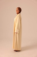 Abaya personnalisée en gros, design Ramadan, islamique, modeste, respirante pour femmes, robe de mariée musulmane été automne printemps