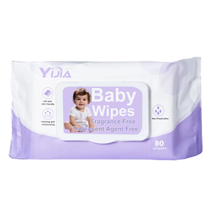 Lingettes pour bébé en gros bon marché 80 pièces Lingettes pour bébé en coton original sans plastique Lingettes pour bébé Softcare Eco Friendly pour non parfumées - Product Image 2