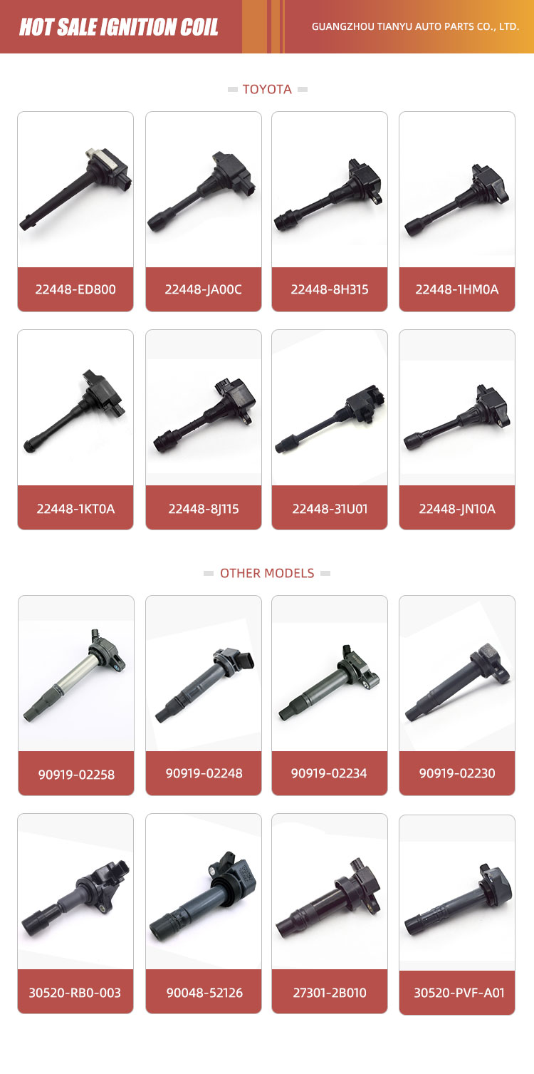High Quality OE 9E5Z12029A Ignition Coil for Ford Escapes