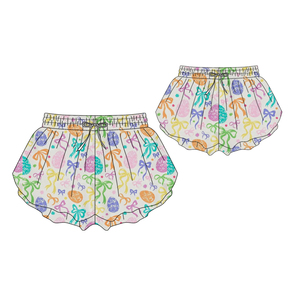 Vêtements de sport personnalisés pour filles, jupe-short avec doublure, style maman et moi, décontracté, séchage rapide, pour yoga et tennis - Product Image 1