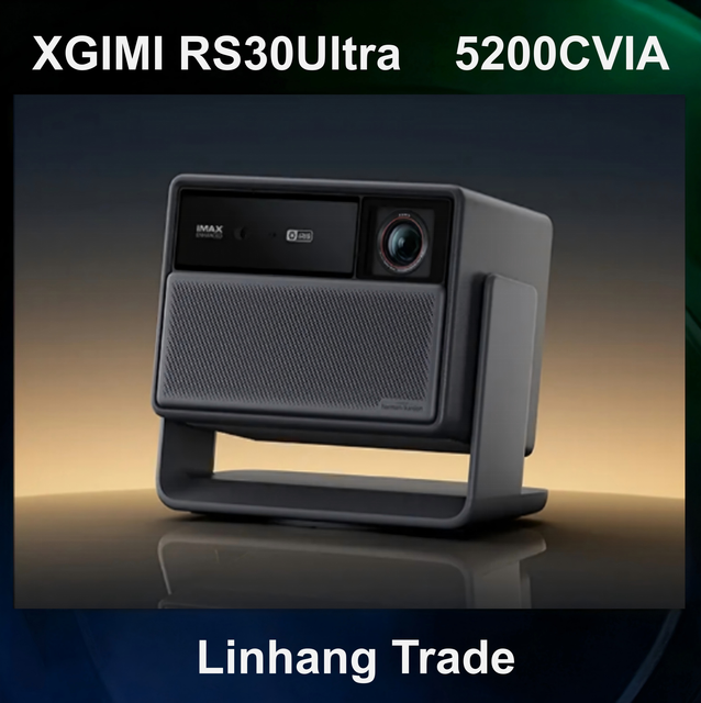 High-end XGIMI RS 30 Ultra 2026 Model 4K DLP Projector with 5200 CVIA Brightness 3D Built-In Portable Home Theater