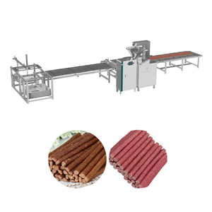 Máy ép xúc xích khô tự động bán tự động/ dây chuyền sản xuất thịt que, thịt sandwich cho thú cưng - Product Image 3