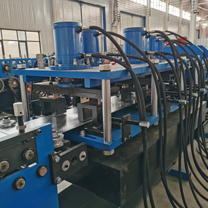 Buena calidad marco <span class=keywords><strong>C</strong></span> Sigma Z forma canal <span class=keywords><strong>Purline</strong></span> acero marco hacer rollo formando maquinaria - Product Image 3