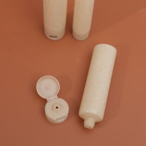 Sıcak satış çevre dostu yumuşak sıkmak biyobozunur kozmetik PE şekilli Flip Top vidalı kapak plastik tüpler cilt bakım kremi losyon - Product Image 4