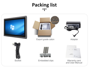 21.5 inch công nghiệp PC i3 i5 i7 Cảm ứng điện dung IP65 cửa sổ không thấm nước 11 Full HD không quạt nhúng rộng - Product Image 3