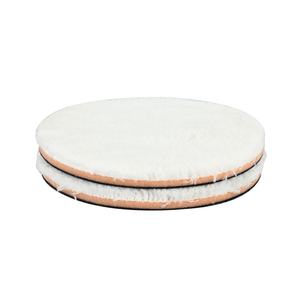 Tampon de polissage velcro pour roue de polissage en <span class=keywords><strong>molleton</strong></span> de corail auto-adhésif de 4.5 pouces - Product Image 5