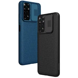 Nillkin Camshield per Redmi Note 12 4G Note13 custodia Cover per PC Slide custodia per fotocamera Privacy per Xiaomi Redmi Note 13 12 5G 11 11S