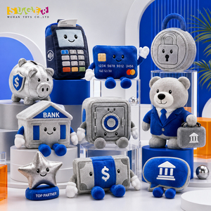 ตุ๊กตาโปรโมชั่นแบบกำหนดเองใหม่สำหรับการเปิดตัว<span class=keywords><strong>แอ</strong></span>ปธนาคารมือถือ วัสดุรีไซเคิล แบรนด์ส่วนตัว ตัวอย่างรวดเร็ว โรงงาน OEM - Product Image 1