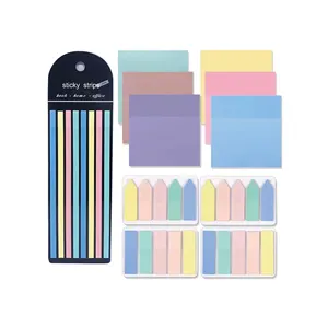 Factory Supply Discount Price Transparent PET Sticky Note Pad Set 960 sheets Per Set