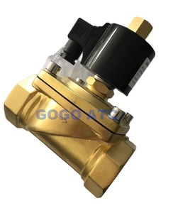 Vanne solénoïde à eau GOGO à 2 voies en laiton normalement ouverte, grande taille 2 pouces, pour l'irrigation, prix bas, 220v AC, 50mm, démarrage à pression nulle, haute qualité - Product Image 4