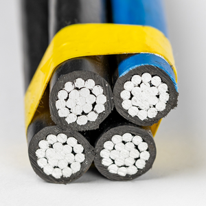 Cable Aéreo Plano de Núcleo Sólido de Aluminio, Aislamiento de PVC, Marca Kingyear, Voltaje Personalizable - Product Image 4