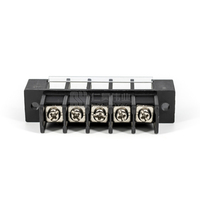 Alimentation du panneau à travers le bornier 4 broches 100A 600V barrière EV connecteur d'alimentation cc haute tension