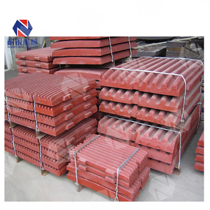 マンガン鋼ジョークラッシャー鋳造スペアパーツトグルプレート価格ロッククラッシャージョープレート - Product Image 1