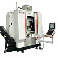 Machine de fraisage CNC 5 axes TS400 Tsingziwa, qualité industrielle, automatique, robuste, haute précision, broche 20KW, 0,004 mm