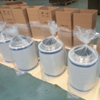 Filter Karbon Aktif 4 inci/100mm - 200mm Untuk Tenda Hidroponik Rumah Kaca Pengontrol Bau Pemurnian Udara