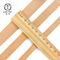 Vente en gros usine – Bande élastique douce antidérapante en nylon sergé pelucheux de 10 mm et 12 mm pour sous-vêtements et bretelles de soutien-gorge