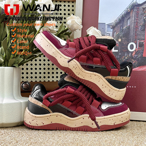 Nuevo estilo de moda Casual cómodo logotipo personalizado de cuero impermeable Zapatos <span class=keywords><strong>Zapatillas</strong></span> de deporte para los hombres - Product Image 1