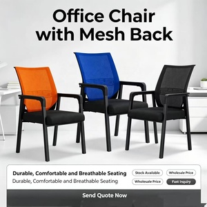 Silla de Oficina Cómoda K, Silla Ergonómica para Estudiantes, Dormitorios, Computadora, Hogar, Reuniones, Personal - Product Image 1