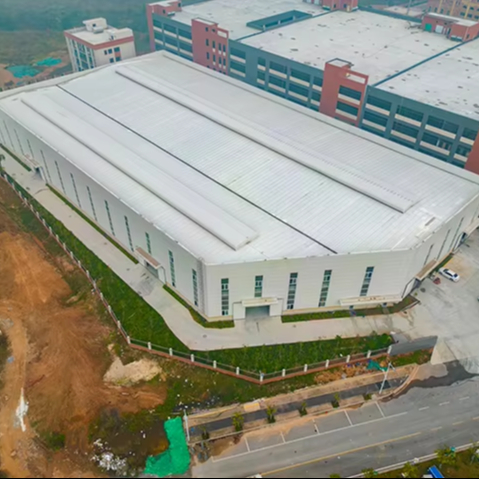 Fabricated Industrial Metal Building Prefabricated Factory Workshop/ Warehouse/ Shed Steel Structure