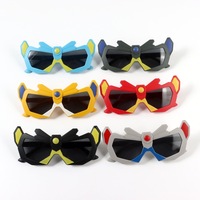 Gafas de Sol de Moda para Niños con Diseño de Robots Transformers de Dibujos Animados, Gafas de Sol Infantiles con Personalidad 2025